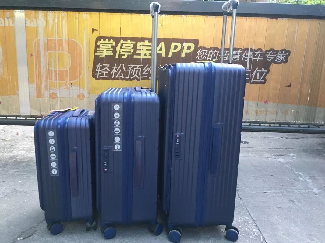 थोक नई फैशन कस्टम लोगो बहुक्रिया बैग के साथ TSA लॉक फोल्डेबल बड़ी क्षमता सूटकेस