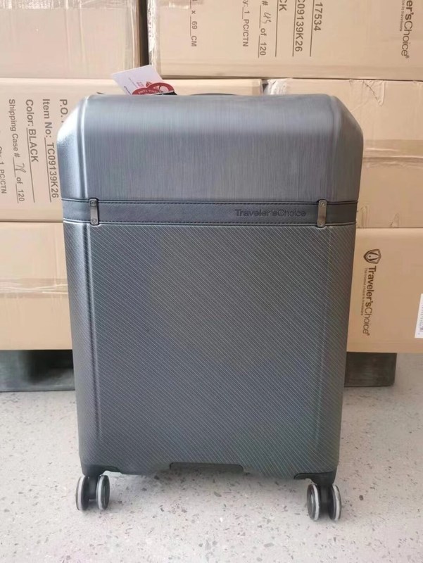 कैरी ऑन न्यू फैशन ट्रैवल हार्डसाइड एक्सपैंडल एबीएस+पीसी सामान यात्रा बैग ट्रॉली सामान सूटकेस