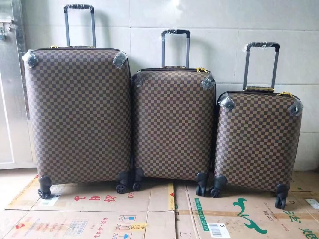 पीयू सामान बैग कोने अनुकूलित किया जा सकता है लोगो उच्च अंत व्यापार रेट्रो लोकप्रिय सामान