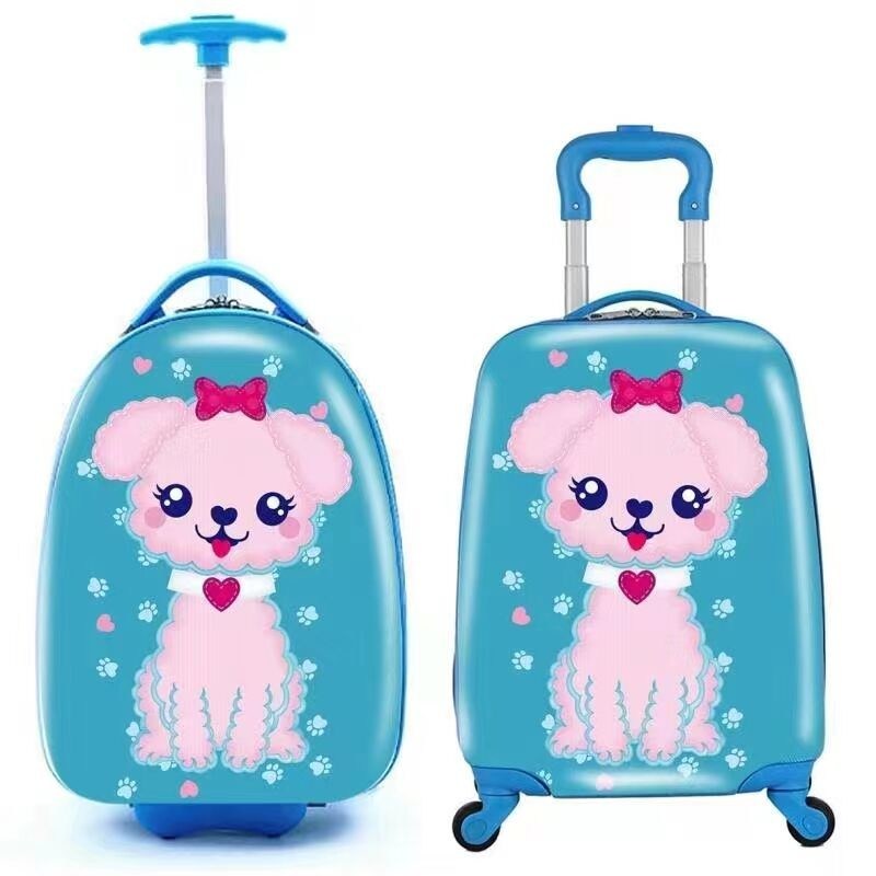 एबीएस हार्डशेल किड्स सूटकेस यात्रा बैग उच्च गुणवत्ता वाले एबीएस ट्रॉली बैग सेट यात्रा बैग