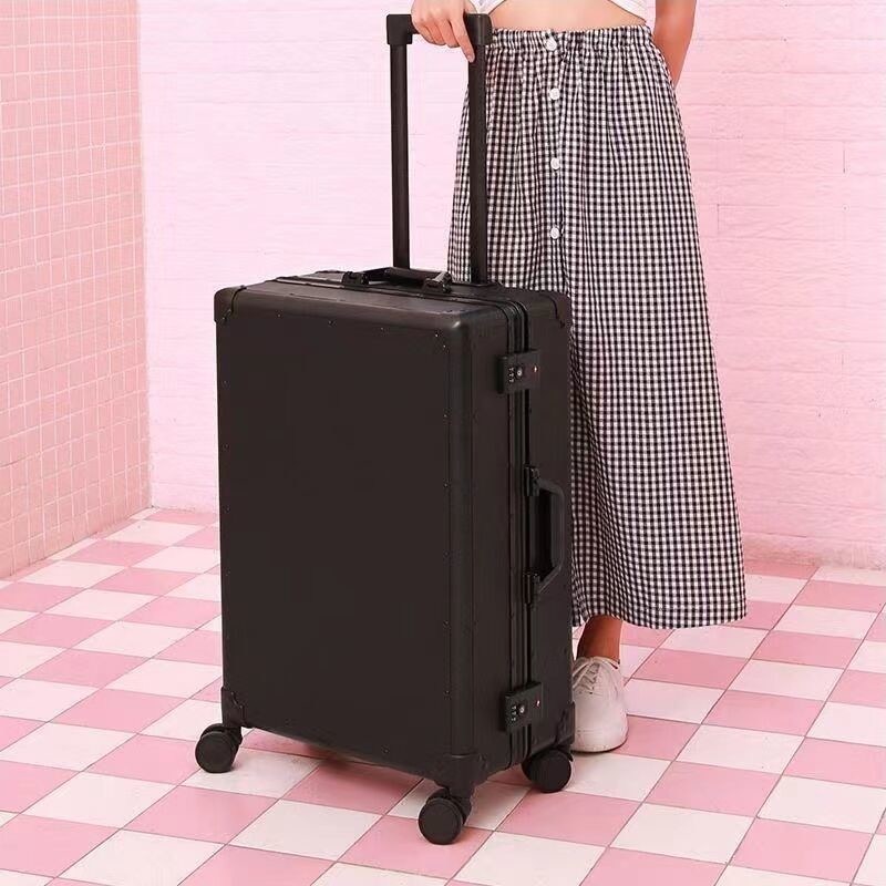 थोक यात्रा बैग सामान ट्रॉली सेट सूटकेस यात्रा शैली सामान बैग सेट सूटकेस पर ले जाएं