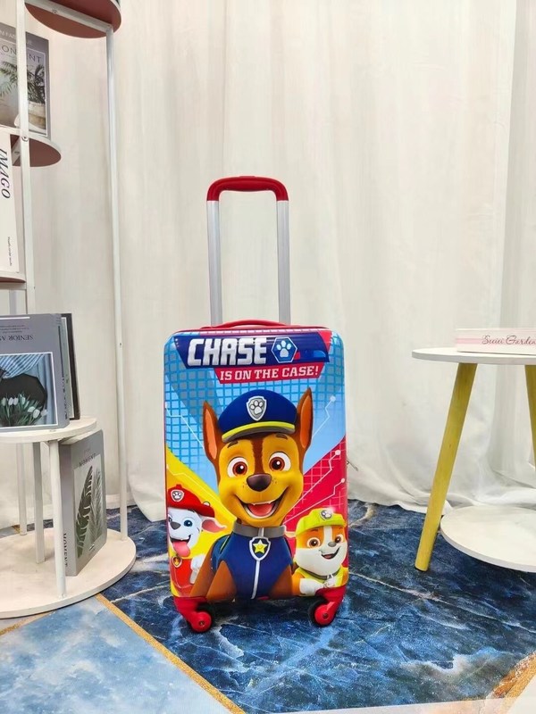 वाटरप्रूफ ओईएम 20 इंच आसान खींचने ट्रॉली बैग बच्चे सामान समायोज्य खींच हैंडल के साथ सूटकेस