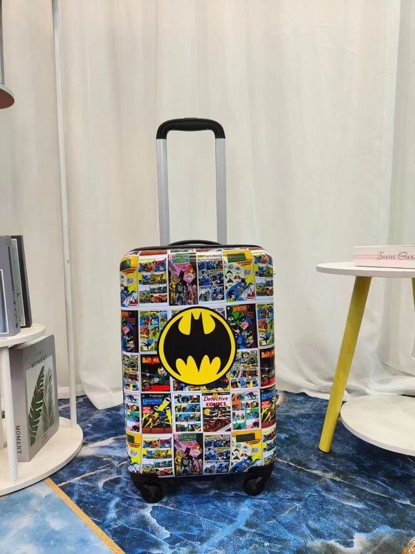 अनुकूलित सेट रंगीन कार्टून डिजाइन यूनिवर्सल पहियों बच्चों का सामान