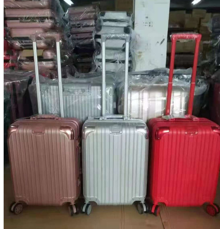 ABS यात्रा सूटकेस सेट 360 डिग्री ट्रॉली सूटकेस हार्ड सामान बैग 20 इंच सेट