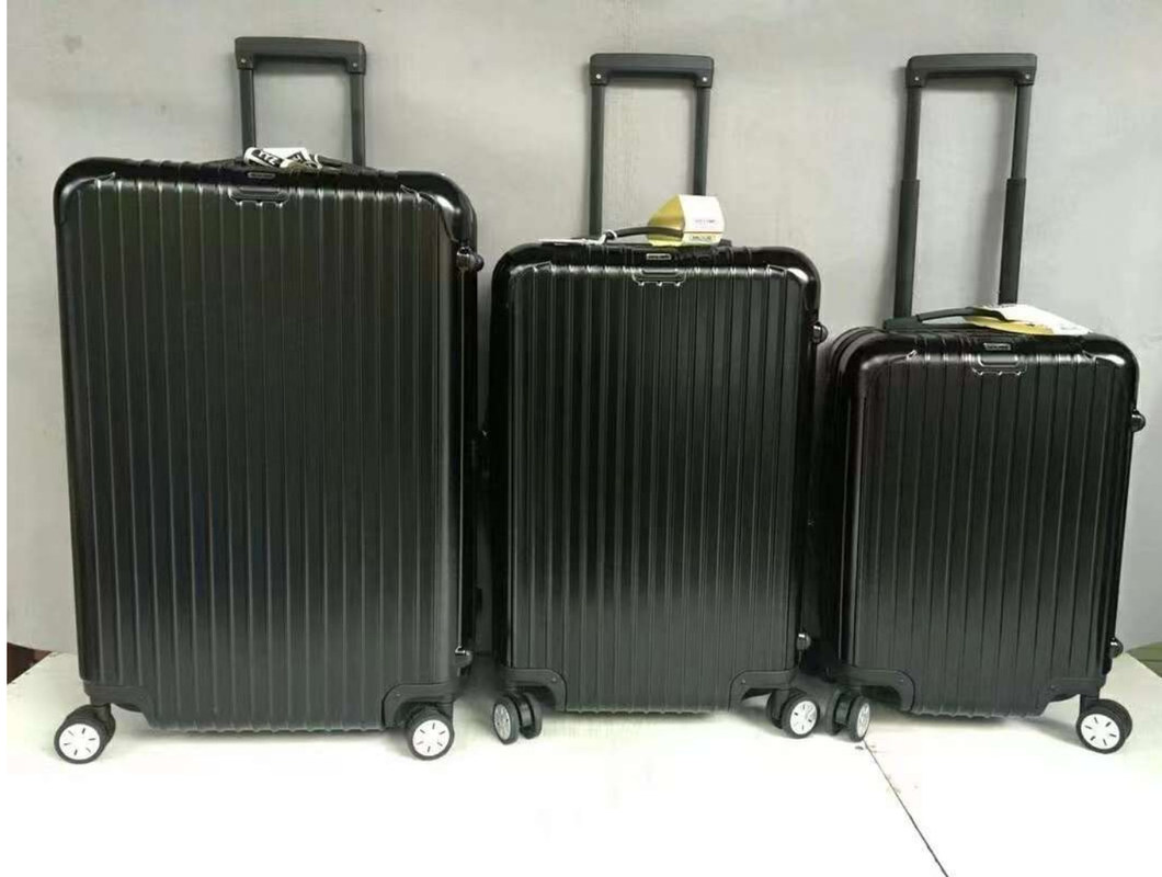 वाटरप्रूफ पीसी हार्ड शेल एल्यूमीनियम फ्रेम सूटकेस कैरी-ऑन 20/24/28 इंच यात्रा सामान सेट वियतनाम निर्माण