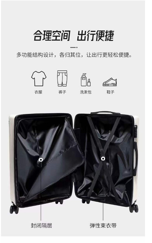 3 पीसी बड़ी क्षमता हल्के ट्रॉली हार्ड शेल सूट सेट यात्रा बैग नमूना सामान सूट सेट 3 पीसी