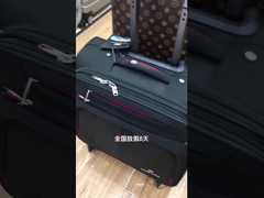 फिक्स्ड कैस्टर कपड़े सामान बैग बहुक्रियाशील पॉलिएस्टर सामग्री